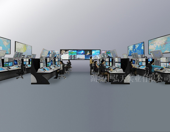 軍機航空管制中心操作臺